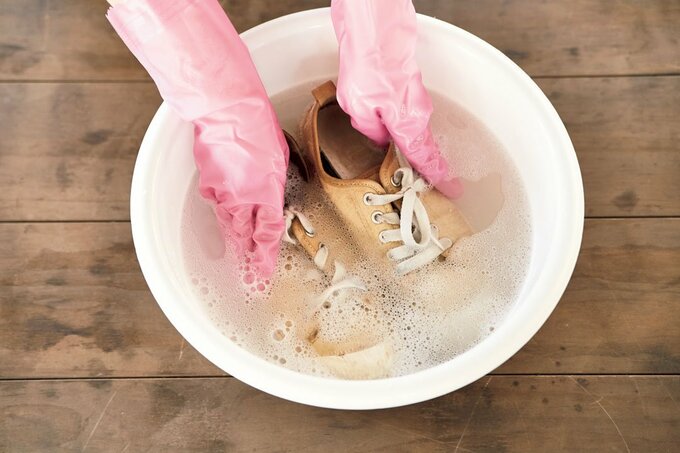 スニーカー洗い