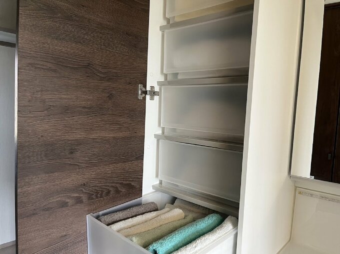 洗面台の収納