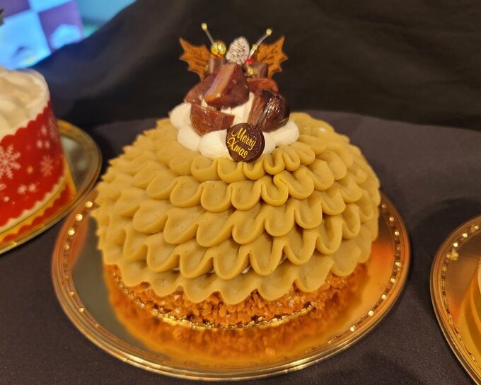 国産和栗使用モンブランデコレーション15cm