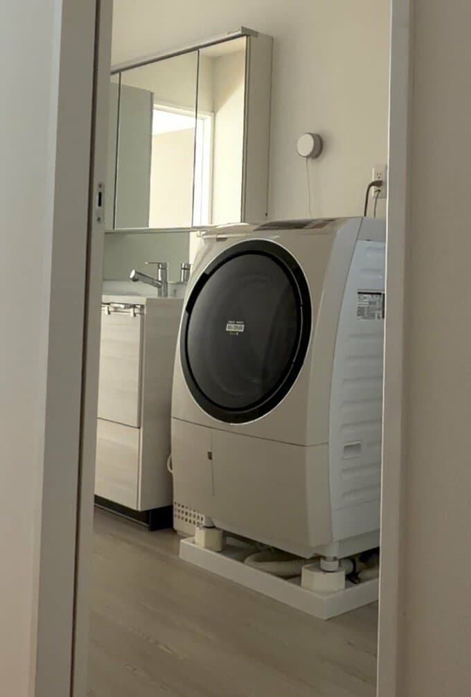 つっつさん洗面所