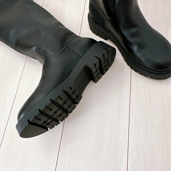 コンフィールタッチロングブーツ側面