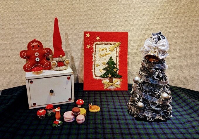 手づくりクリスマスアイテム