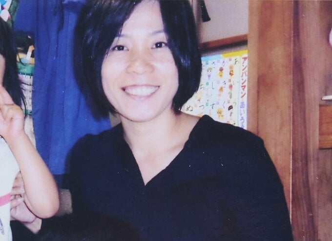 髪が黒かったころの化け子さん