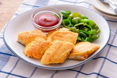 魚が苦手でも食べやすい「鮭のチーズ焼き」。うま味とやわらかさに感動