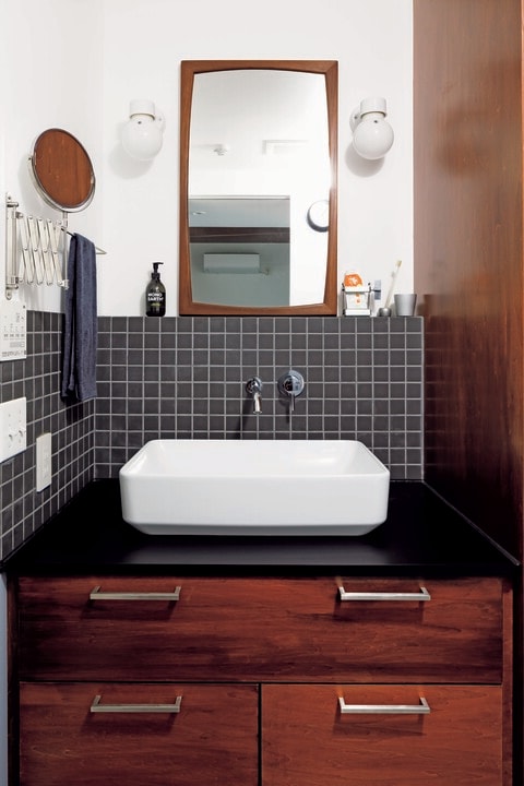 ホテルライクな印象の洗面台