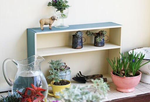 春色シェルフのアレンジ