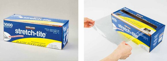 カークランド シグネチャー ストレッチタイトフードラップ