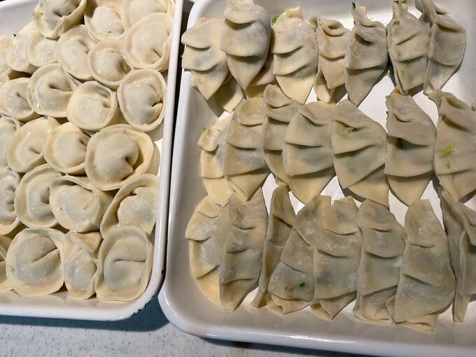 バットにギョーザ