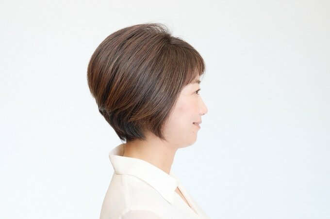 後頭部の大ボリューム