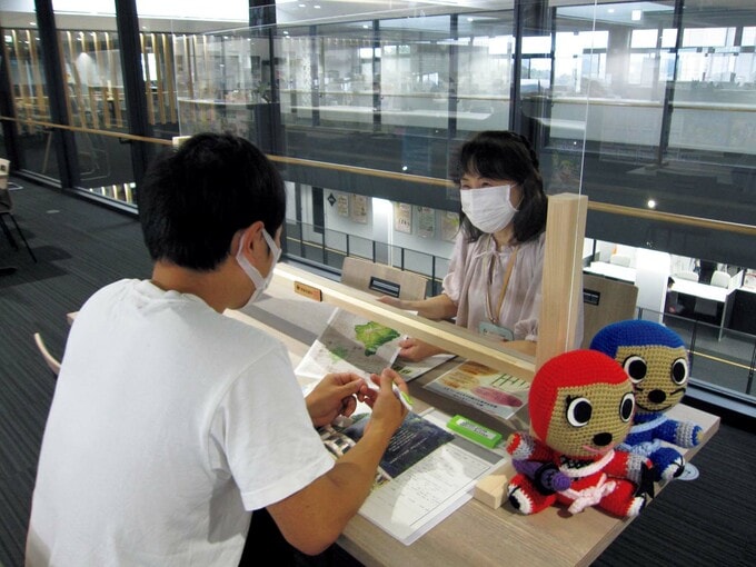 移住相談の様子