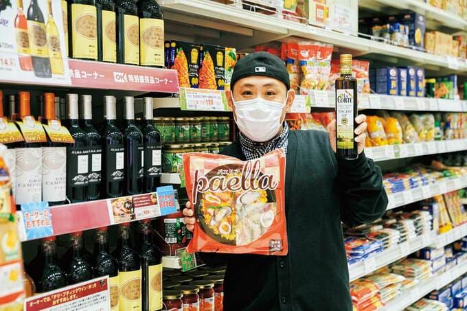 ワイン売り場画像