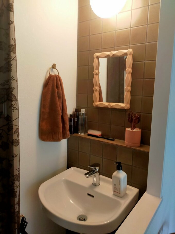 リフォーム後の洗面