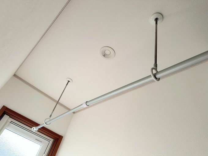 ホスクリーンを設置した天井