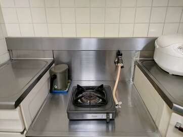 アラフィフ夫婦の小さな台所。掃除がラクな「一口コンロ」で十分だった