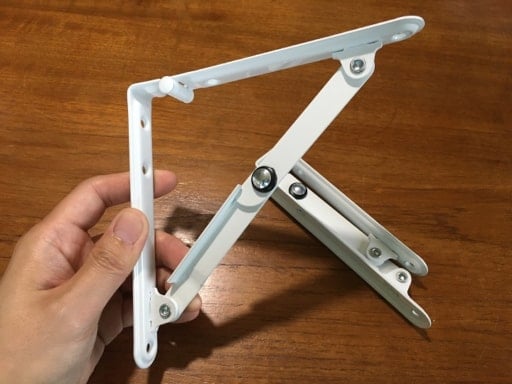 折りたたみ棚のパーツ