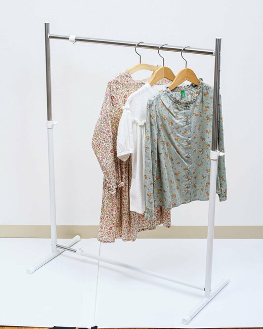 ニトリ 縦横伸縮ハンガーラックシングル