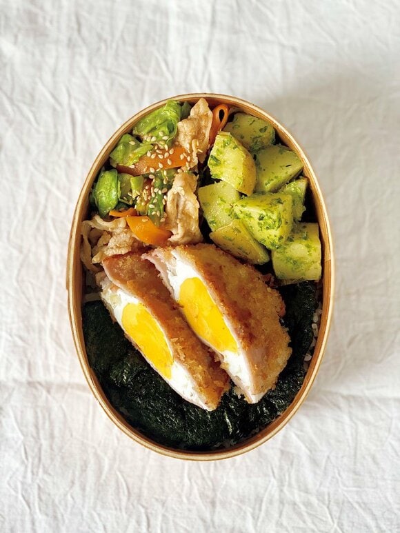 ハムエッグかつ弁当