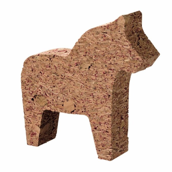 コルクオブジェ馬