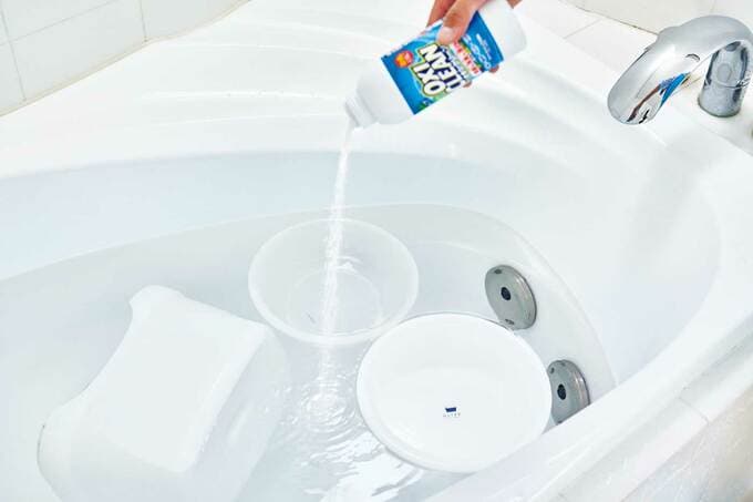 バス小物の清掃