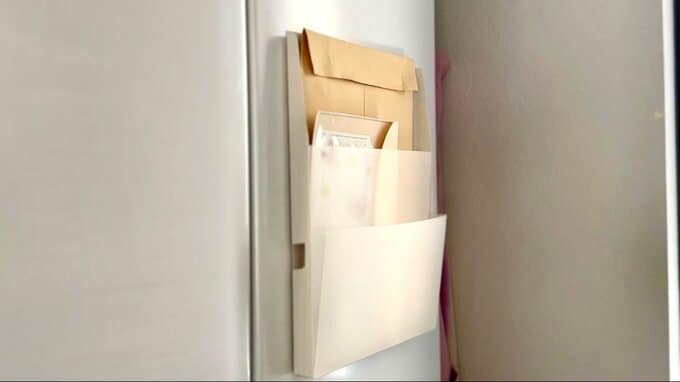 冷蔵庫ドアにもピッタリくっつきます