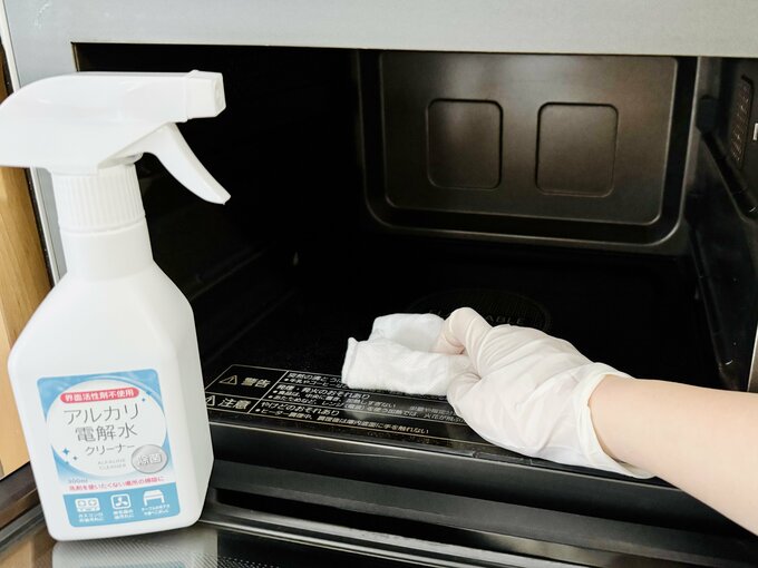 電子レンジの掃除方法