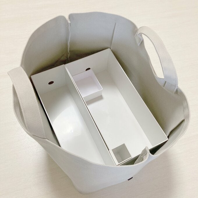 トートの中を仕切ってすっきり