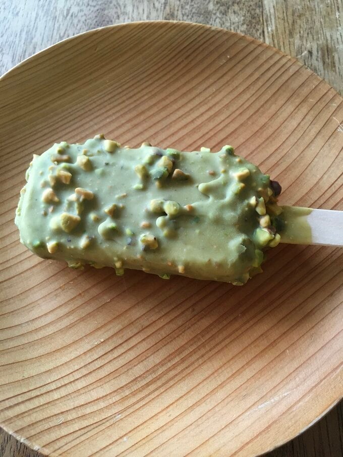 ピスタチオのアイス