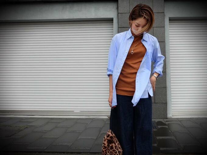 夏トップス×シャツ