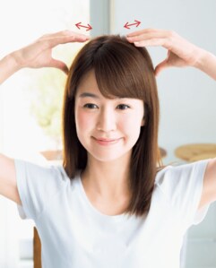 リズムよくタッピング