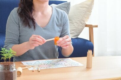 自律神経が整う「大人のぬり絵」。いつのまにか無心になれて、心が落ち着く