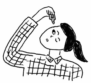 目薬で乾燥を防ぐ