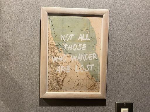 ペイントする前に比べるとグンと雰囲気が出たフレーム