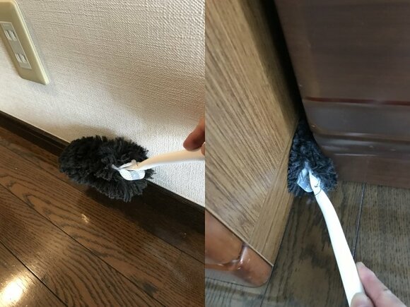 床の幅木や足元建具