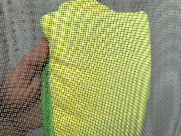 厚手・フワフワの毛先なのでどんなに大きな動きをしてもめくれない安定感があり