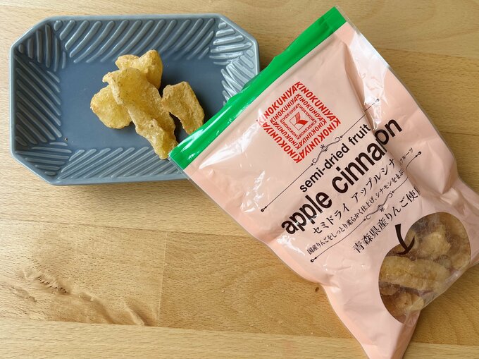 セミドライアップルシナモン