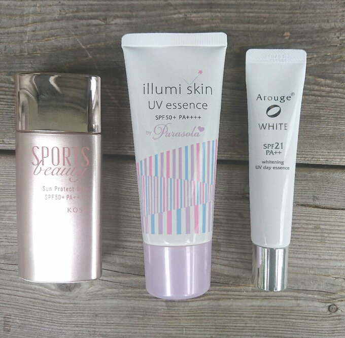 日やけ止め選び