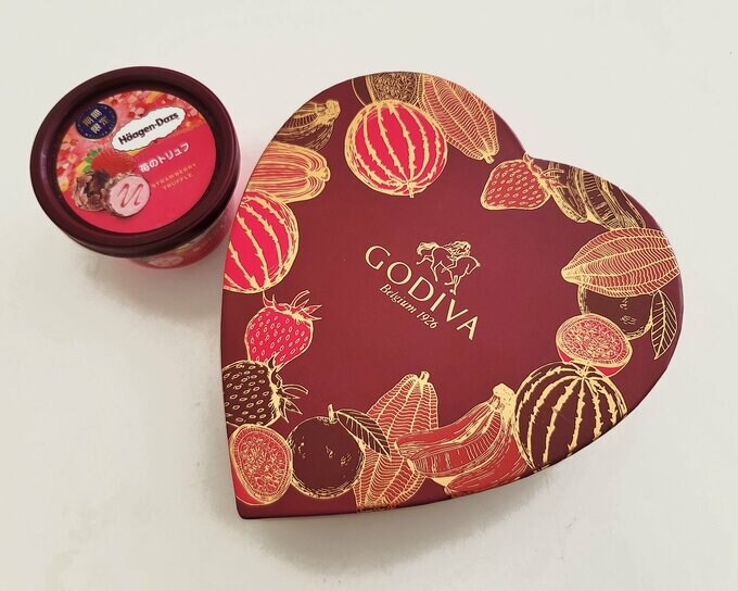 ハーゲンダッツとゴディバ