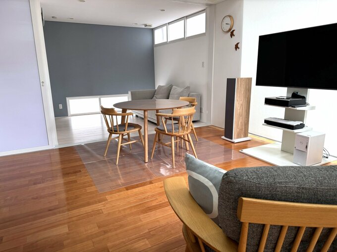 スッキリしたリビング