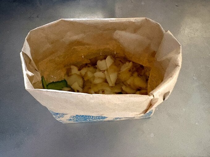 野菜の皮