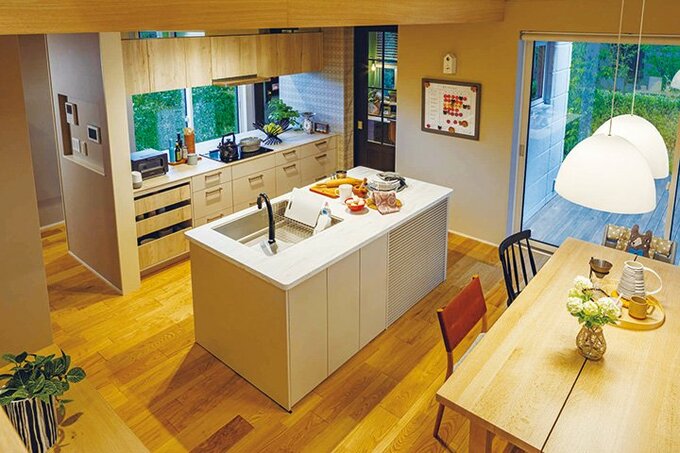 セパレートタイプのキッチン