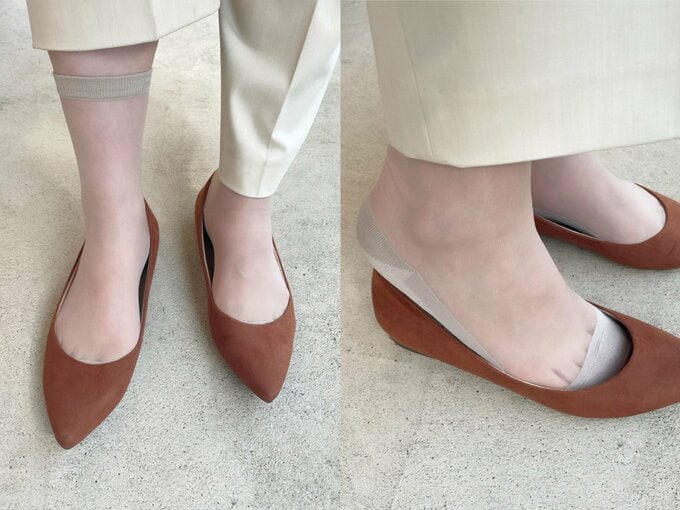 カバーソックス着用