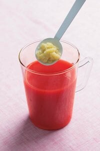 温め効果のあるおろしショウガをプラス