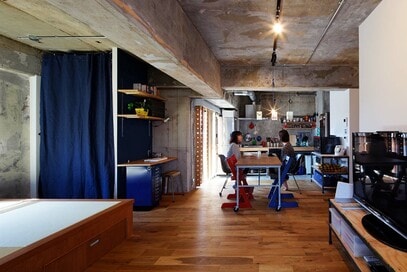 マンションリノベ、10年間住んでみた感想は？家族5人、広さ65㎡、仕切りのない間取り