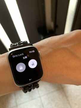 腕時計で玄関の鍵が開く「スマートロック」。荷物が多い日もラクちん