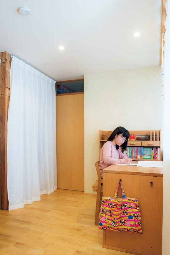 子ども部屋から余計なものを片づけた後の様子