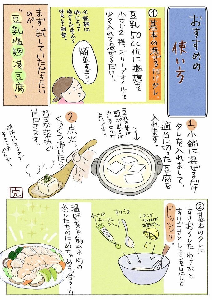 おすすめのつかい方