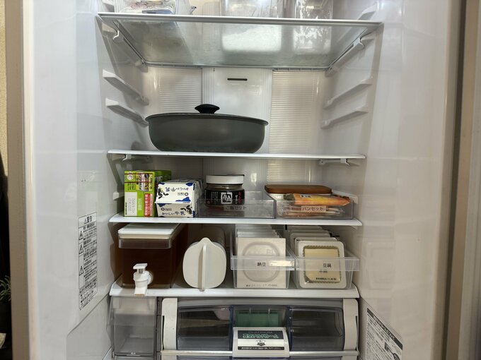 だれが見てもひと目でわかる冷蔵庫収納