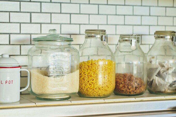 ガラスジャー画像