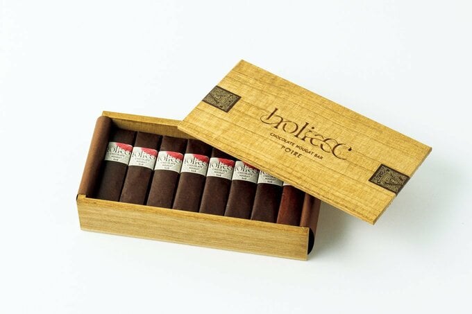 箱入りヌガーチョコレート