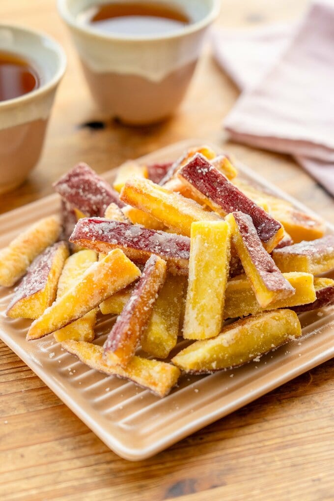 サツマイモスティック完成